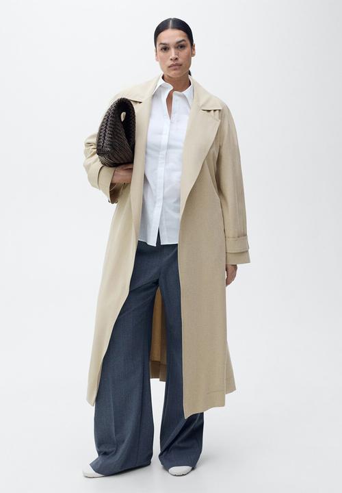 MANGO - Trenchcoat Taxi - Neutral