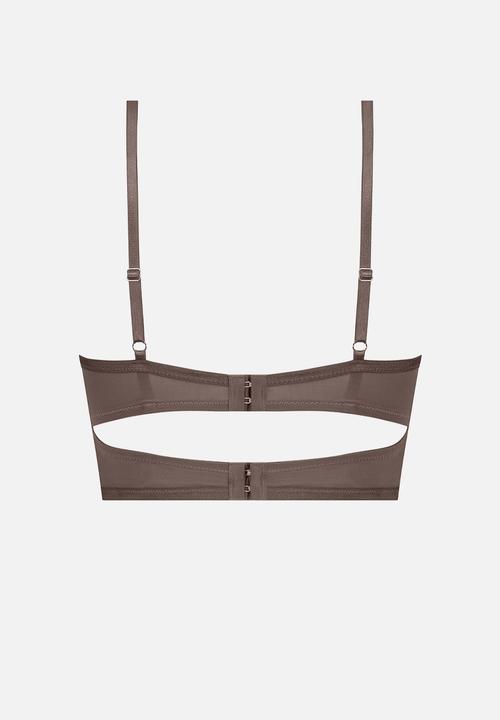 Hunkemoller - Plus Arabella PD XL LL - peppercorn