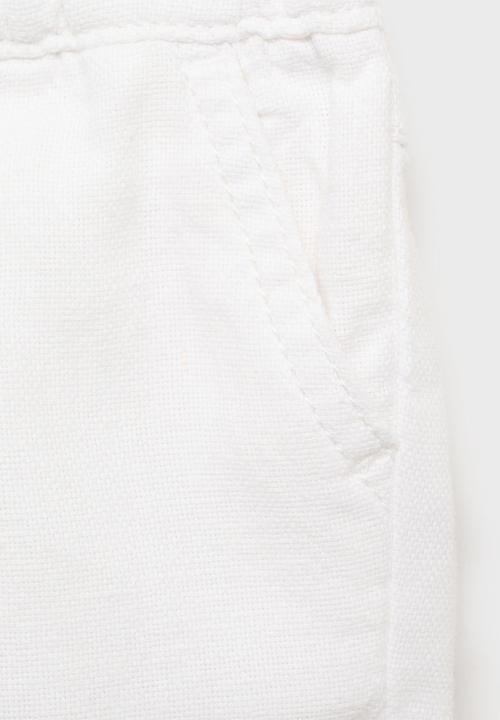 MANGO - Shorts sal - white