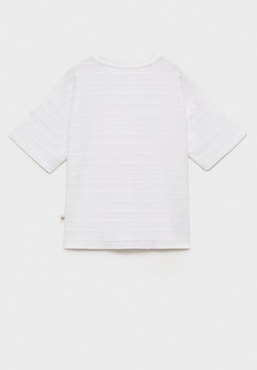 MANGO - T-shirt jack - natural