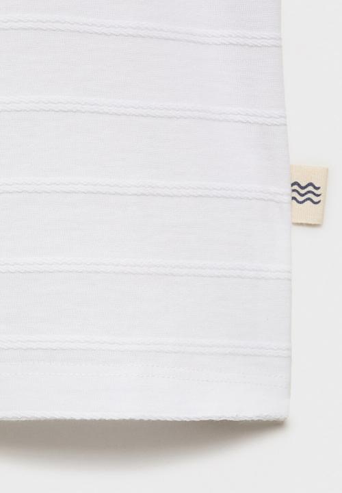 MANGO - T-shirt jack - natural