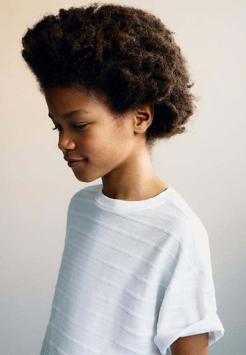 MANGO - T-shirt jack - natural