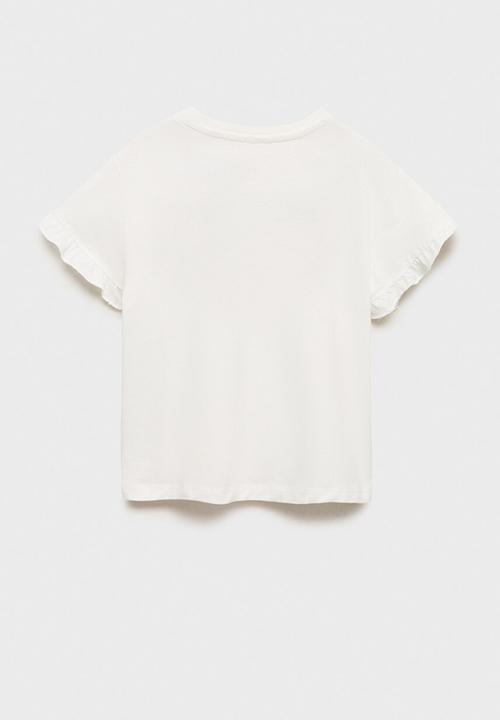 MANGO - T-shirt amalfi - natural