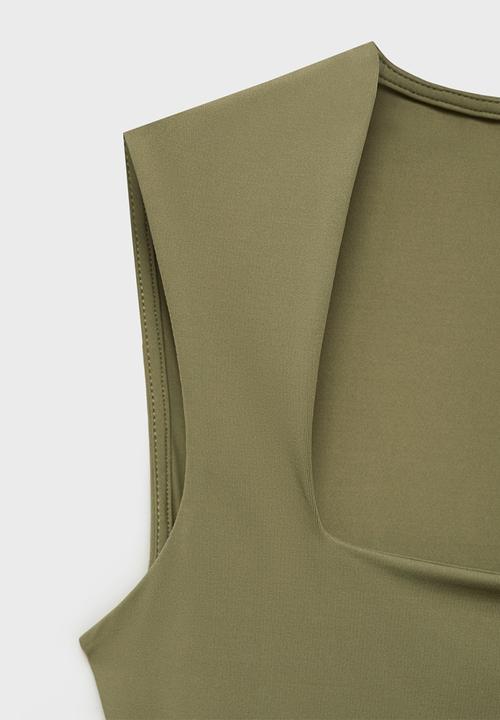 MANGO - Top Rayo - Khaki