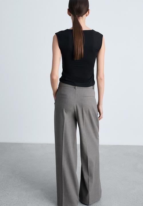 MANGO - Top Rayo - Black