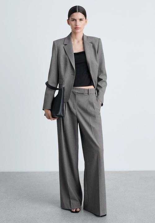 MANGO - Top Rayo - Black