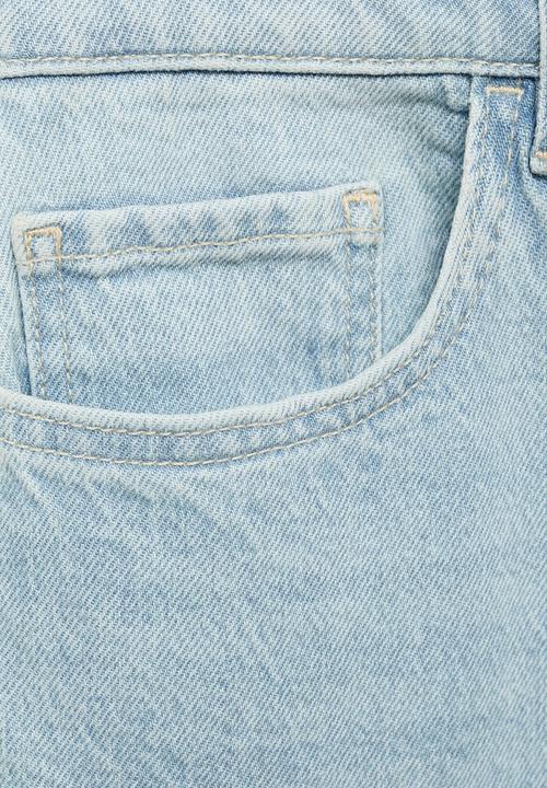 MANGO - Jeans Newmom - Open Blue