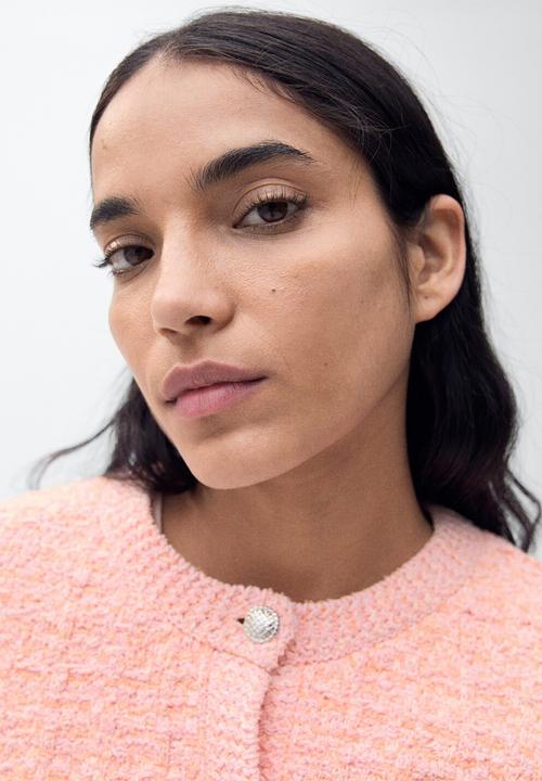 MANGO - Jacket Morango - Light/Pastel Pink