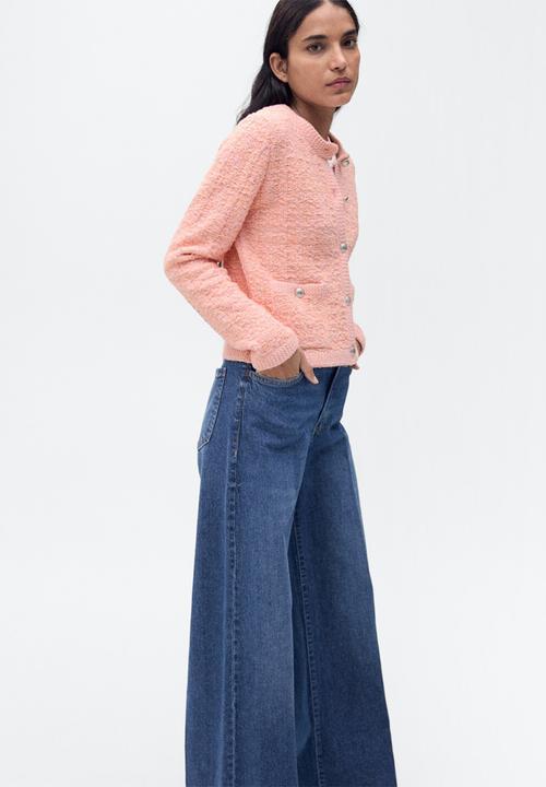 MANGO - Jacket Morango - Light/Pastel Pink