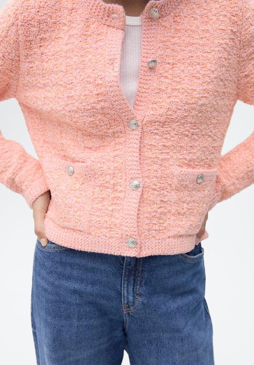 MANGO - Jacket Morango - Light/Pastel Pink