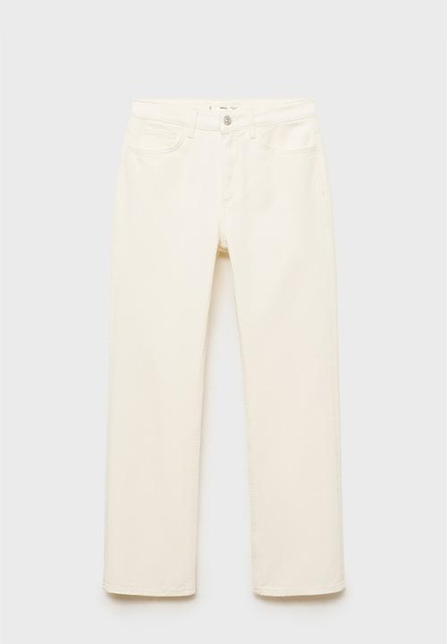 MANGO - Jeans Matilda - Light Beige