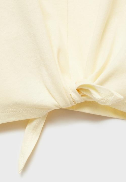 MANGO - T-shirt sailor - yellow