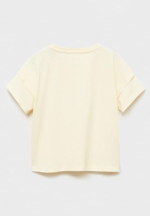 MANGO - T-shirt sailor - yellow