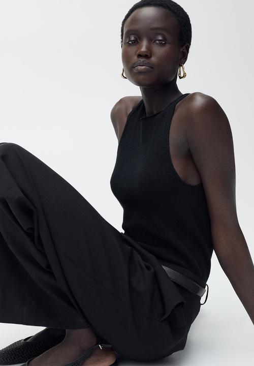 MANGO - Jumpsuit Singapur - Black