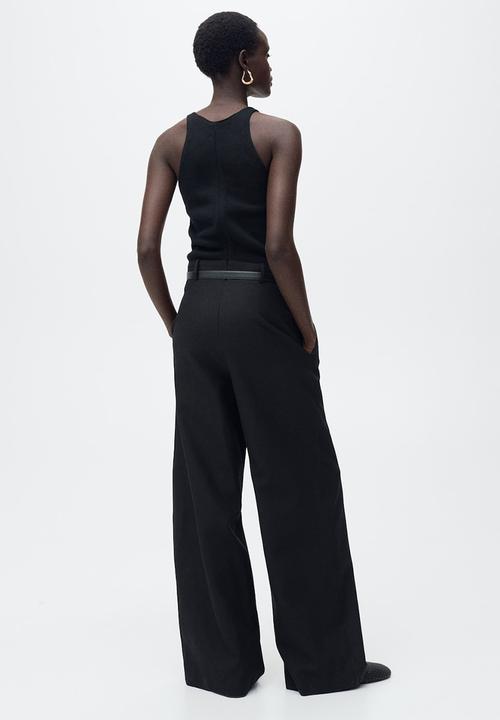 MANGO - Jumpsuit Singapur - Black