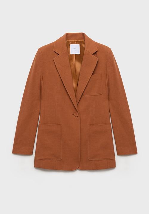 MANGO - Blazer Daisy - Brown