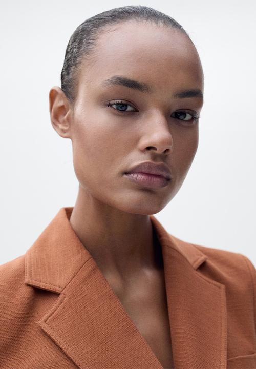 MANGO - Blazer Daisy - Brown