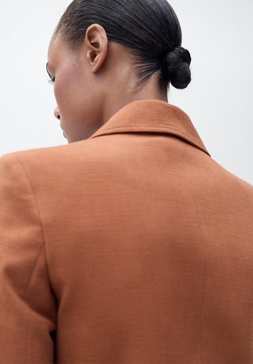 MANGO - Blazer Daisy - Brown
