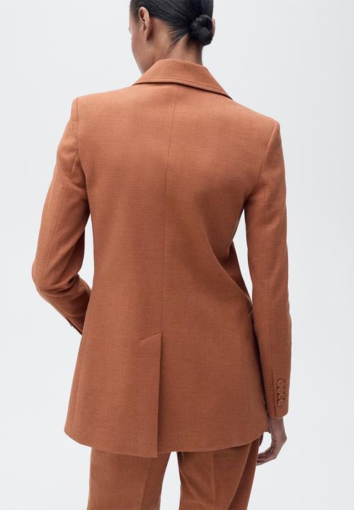 MANGO - Blazer Daisy - Brown