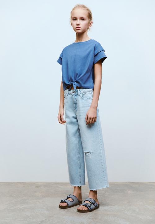 MANGO - T-shirt sailor - medium blue