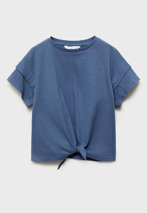 MANGO - T-shirt sailor - medium blue