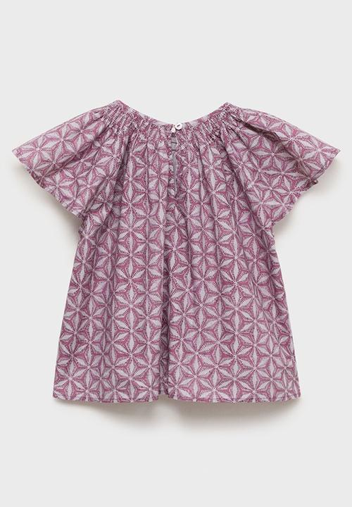 MANGO - Blouse carlota - pink