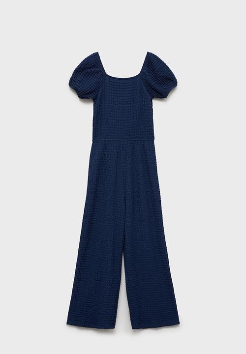 MANGO - Jumpsuit boat - dark blue