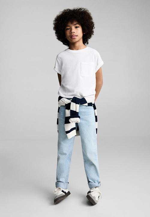 MANGO - T-shirt basica8 - white