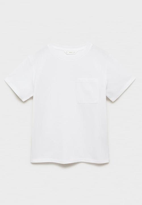 MANGO - T-shirt basica8 - white