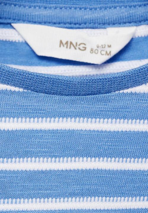 MANGO - T-shirt sofi - medium blue