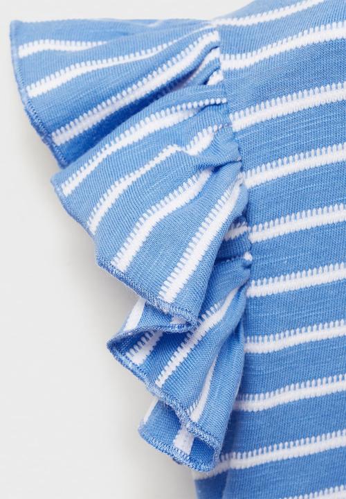 MANGO - T-shirt sofi - medium blue