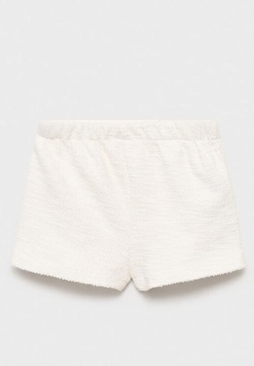 MANGO - Skirt nudo - natural