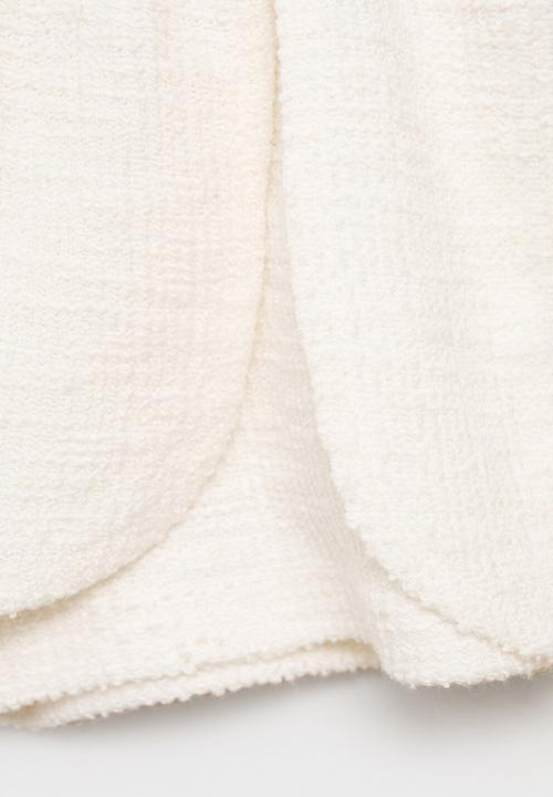 MANGO - Skirt nudo - natural
