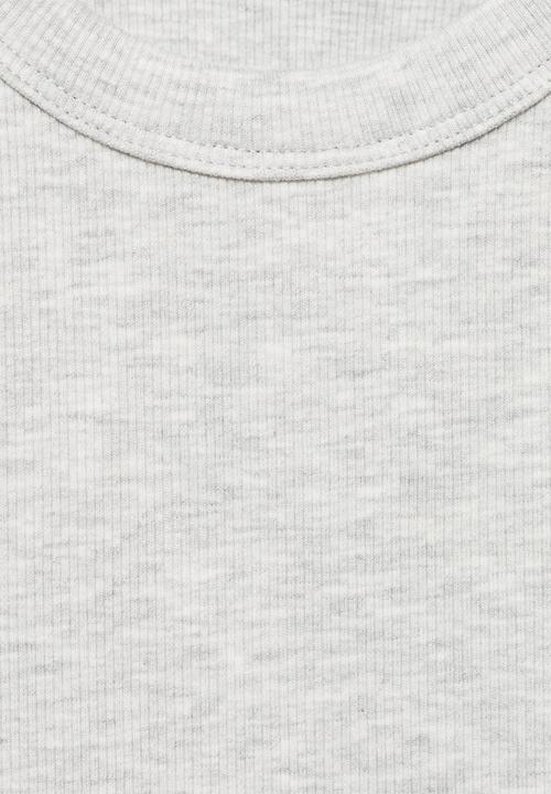 MANGO - Top rib - grey