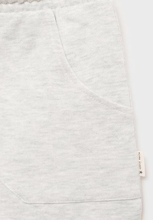 MANGO - Shorts lea - grey