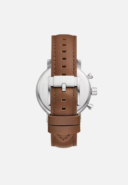 Fossil - Rhett watch - brown leather