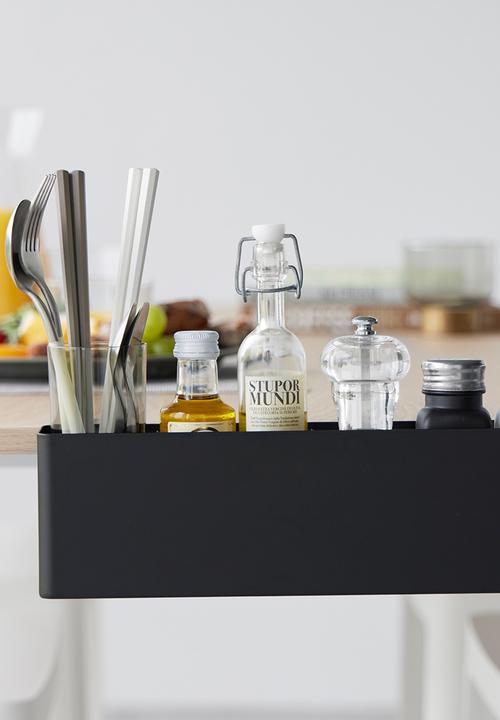 Yamazaki - Tower Slim Tableside Basket - Black