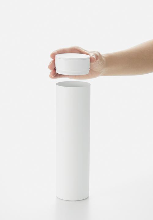 Yamazaki - Tower Tissue Box Round - White