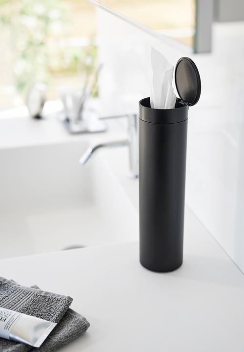 Yamazaki - Tower Tissue Box Round - Black