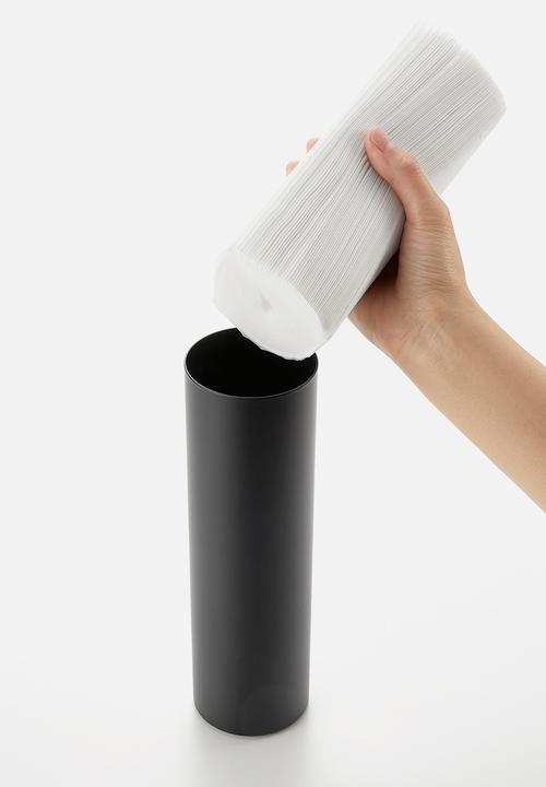 Yamazaki - Tower Tissue Box Round - Black