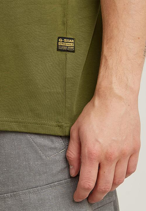 G-STAR - Base-S R T Short Sleeve - Mayfly