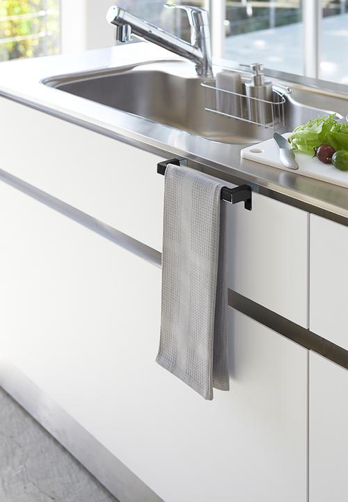Yamazaki - TOWER Towel Hanger - Black