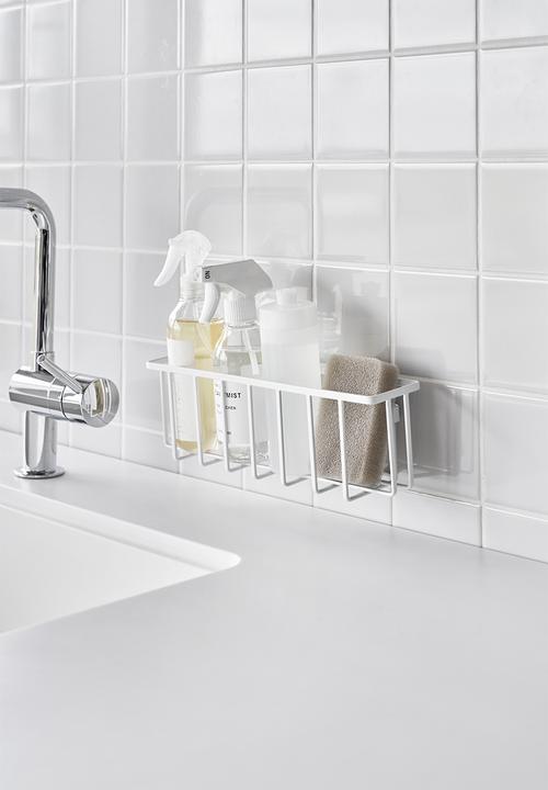 Yamazaki - TOWER Film Hook Multi-Use Basket L - White