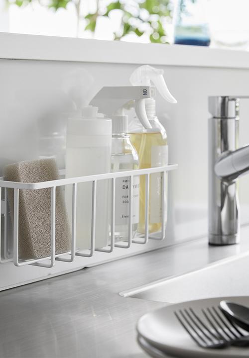 Yamazaki - TOWER Film Hook Multi-Use Basket L - White