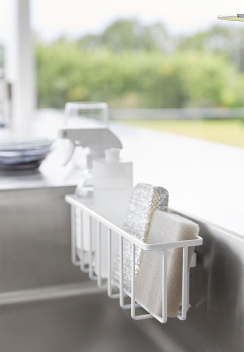 Yamazaki - TOWER Film Hook Multi-Use Basket L - White