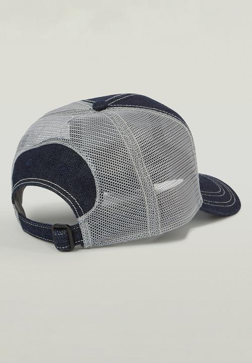 G-STAR - Denim Embro Baseball Trucker Cap - Raw Denim
