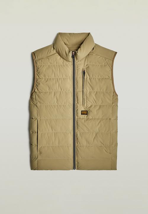 G-STAR - Foundation liner vest - khaki