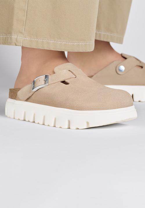 Birkenstock - Boston narrow PAP chunky - warm sand