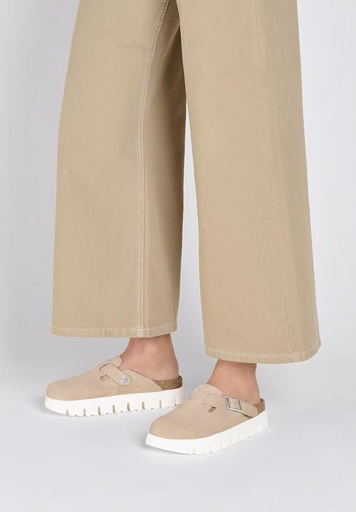 Birkenstock - Boston narrow PAP chunky - warm sand