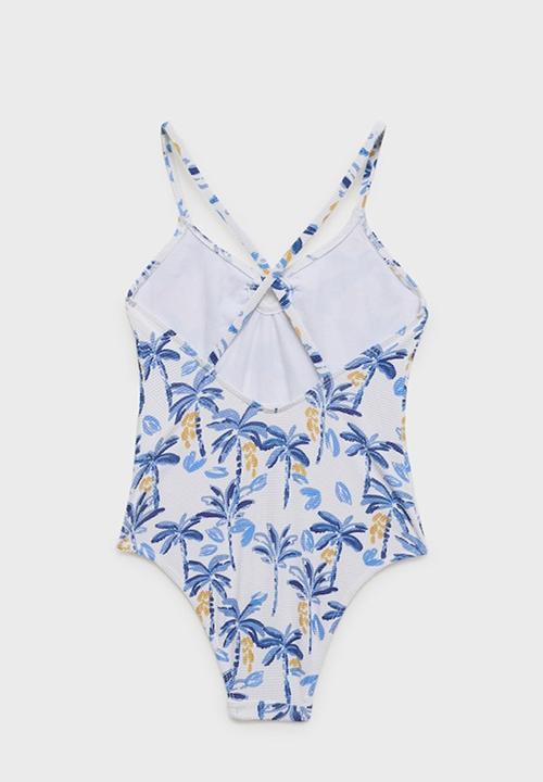 MANGO - Swimsuit islakg - white